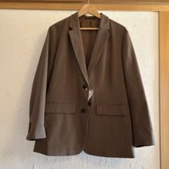 UNIQLO チェック柄 テーラードジャケット XXLのサムネイル