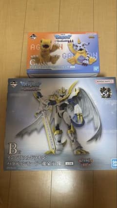 デジモン　一番くじ　B賞　インペリアルドラモン　C賞　アグモン&ガブモンのサムネイル