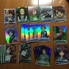 ヴァイスシュヴァルツ 涼宮ハルヒの憂鬱 プレマット デッキパーツのサムネイル