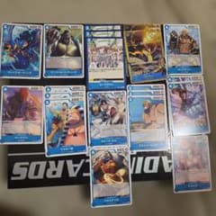 ワンピースカードゲーム 青デッキパーツ まとめ売り61枚 - メルカリ