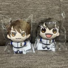 ダイヤのA 沢村栄純＆御幸一也 ぬいぐるみマスコット 2種セット - メルカリ