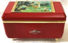 美品・完動品】レトロ ディズニー バンビ オルゴール ジュエリー