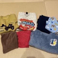 男の子　まとめ売り　110 秋冬　長袖のサムネイル