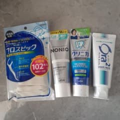 歯みがき粉　フロスピックセットのサムネイル