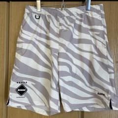 FCRB ナイロンハーフパンツ L ゼブラ柄 - メルカリ
