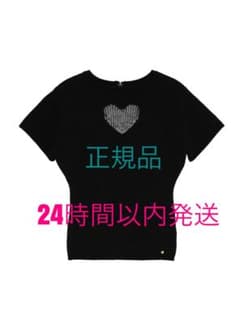 andmary Heart point knit tops black - メルカリ