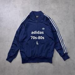 70s 80s adidas KEYROLAN ATP 黒タグ L ネイビー - メルカリ