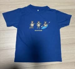 mont-bell のTシャツ120センチ3枚セット　モンベルのサムネイル