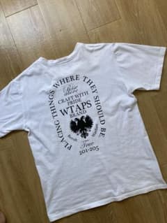 WTAPS ダブルタップス　Tシャツ ホワイト Mサイズのサムネイル