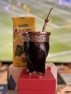 ワールドカップSUPER SALE‼️マテカップ ボンビージャ、茶葉の3点セット ワールドカップSUPER SALE‼️マテカップ ボンビージャ、茶葉の3点