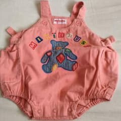 女児85　ショートロンパースのサムネイル
