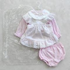 baby Dior ワンピース・パンツ・エプロンドレス3点セット - メルカリ