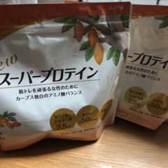 カーブス　スーパープロテイン2袋　ココア味のサムネイル