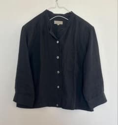 マーガレットハウエル バンドカラー リネンシャツ Ⅰ - メルカリ