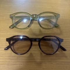 伊達メガネ 2点セットのサムネイル