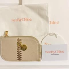 【美品】SeeByChloe ジッパーミニポーチ (2020ギフトセレクション)のサムネイル