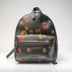 COACH コーチ ミニリュック チャーリーミニ　プリムズローズ　花柄 COACH コーチ ミニリュック チャーリーミニ プリムズローズ 花柄
