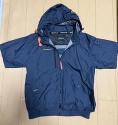 BURTLE 空調服 半袖フード付き ネイビー 　XXLのサムネイル