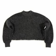 THE SHISHIKUI シシクイ ニット セーター モヘア グレー M - メルカリ