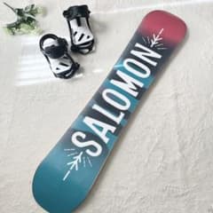 スノーボードセット　SWIVEL 146 ✖️SALOMONビンディング　ケース付 SALOMON LOTUS スノーボード ビンディング ケース付き☆ - メルカリ