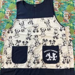 ミッキー＆ミニー エプロン キャラクターデザイン 3L〜4L 大きいサイズのサムネイル
