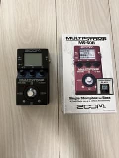 ベース ZOOM MULTISTOMP MS-60B Limited BLACK ZOOM Multistomp MS-60B 【限定BLACK】ズーム - メルカリ