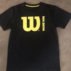 ウィルソンTシャツ数年前に購入し、子供がバドミントン練習で使用！のサムネイル