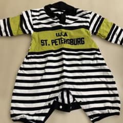 ストライプロンパース U.S.A. ST. PETERSBURGのサムネイル