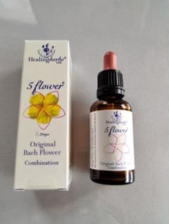 30ml□ファイブフラワー・エッセンス□ヒーリングハーブス社