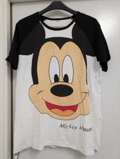 ミッキーマウス プリント Tシャツ 半袖 Lのサムネイル