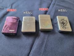 Zippo ライター 4点セット まとめ売りのサムネイル