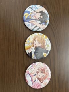 アニメキャラクター 缶バッジ 3個セットのサムネイル