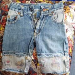 ヒスミニ　ヒステリックミニ　デニム　ショートパンツ　ハーフパンツ　95サイズのサムネイル