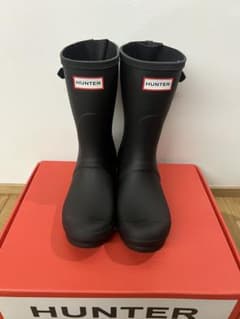 【美品】ハンター レインブーツ 24cm オリジナル ショート ミドルのサムネイル