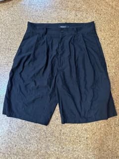 fielders 2タック　短パン　ハーフパンツ ブラック サイズ3 黒　膝下