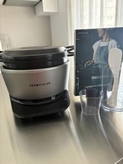 美品VERMICULAR ライスポット 5合炊きソリッドシルバー - メルカリ