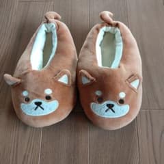 柴犬 ルームシューズ スリッパのサムネイル
