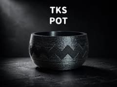 新色】TKSPOT 3.5号浅鉢 シルバー系 3Dプリンター鉢 - メルカリ