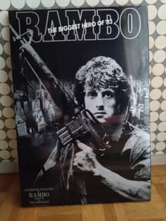 ランボー ポスターパネル シルベスタースタローン 48cm×70cm ランボー ポスターパネル シルベスタースタローン 48cm×70cm - メルカリ