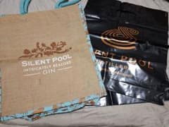 SILENT POOL GIN 에코 백 & 가방 ✖2 영국 증류소에서 구입
