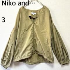 Niko and… ニコアンド ジャンパー ブルゾン ジャケット サイズ3 L