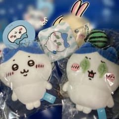 Chiikawa Mochitto Petit Watermelon Splitting Mini Mascot - Calico Cat (Set of 2)