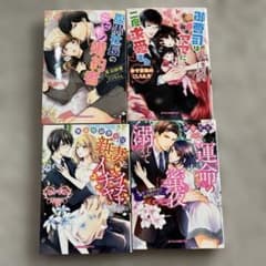 ガブリエラ文庫プラス4冊セット　運命の蜜夜溺れて　御堂志生　他3冊のサムネイル