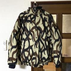 美品 ASAT ボンバージャケット ライニング L トライバルカモ 中綿 