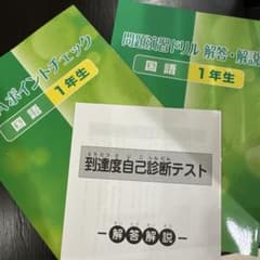 国語 1年生 問題集・テスト解説のサムネイル