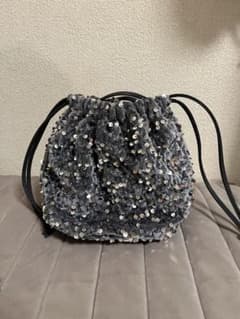 SLOBE IENA スパンコール巾着バックのサムネイル