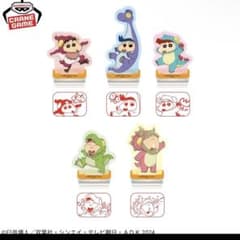 映画クレヨンしんちゃん オラたちの恐竜日記 アクリルスタンプ コンプセット