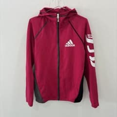 TG3 adidas フード付きジャケット ピンク メンズ M - メルカリ