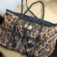 K*i様 DOLCE&GABBANA ドルチェ&ガッバーナ トートバッグ 豹柄 - メルカリ