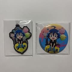 魔入りました！入間くん ひこくじ 鈴木入間 ラバーマスコット 缶バッジ